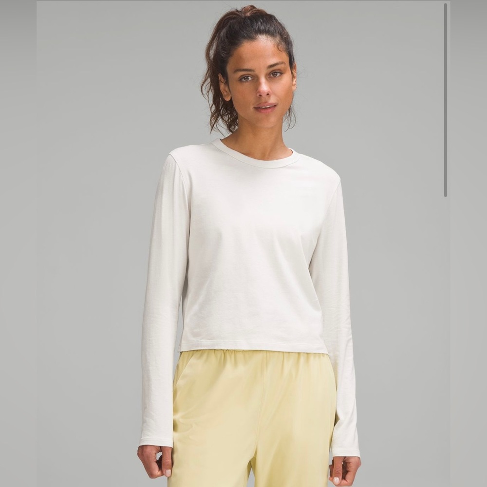 NWOT Lululemon Classic-Fit Cotton Blend Long Sleeve Shirt